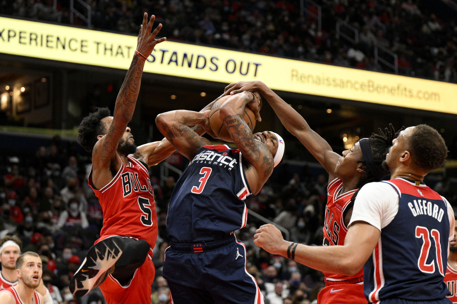 Bulls Wizards Basketball